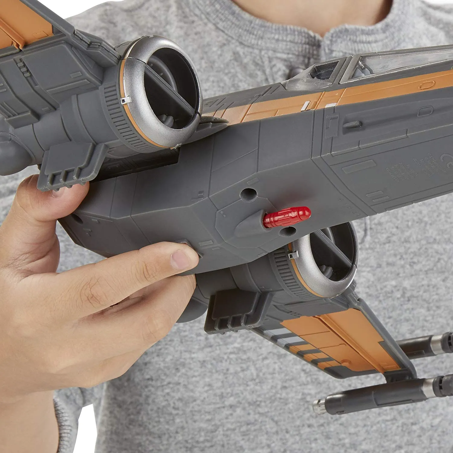 12" Inch X-Wing Star Wars Vehicle Jedi Poe Dameron & 3.5" Fighter Figure Set Disney Hasbro