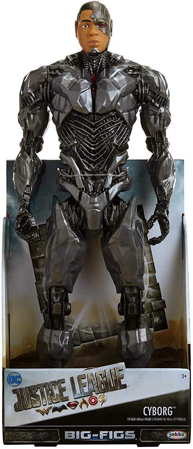 20" Inch Tall 6-Pack Big-Figs Batman / Superman / Aquaman / W. Woman / Cyborg / Flash Figures