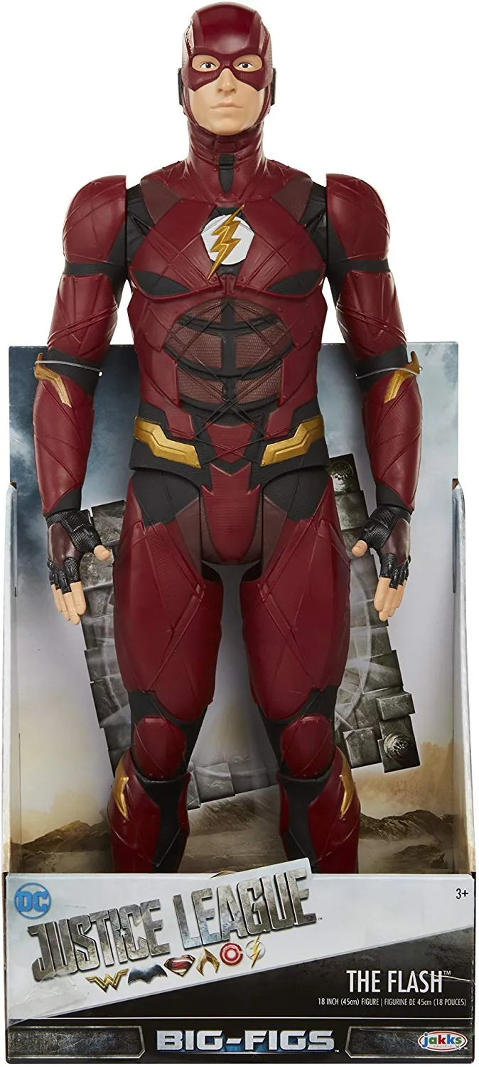20" Inch Tall 6-Pack Big-Figs Batman / Superman / Aquaman / W. Woman / Cyborg / Flash Figures
