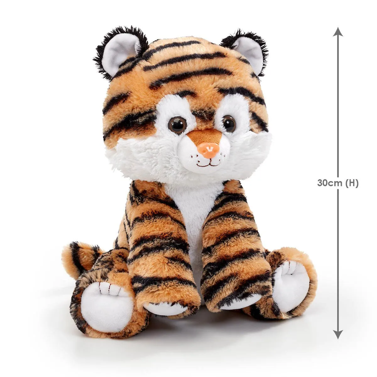 Addo Snuggle Buddies 30Cm Endangered Animals Plush Toy Tiger