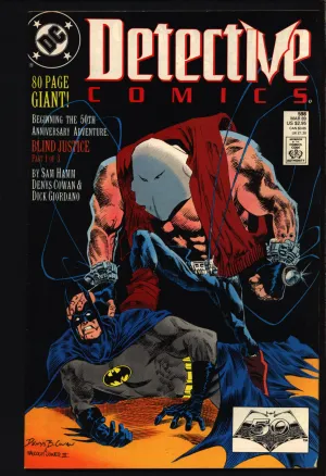 BATMAN Detective Comics #598 Harlan Ellison,Bob Kane,Todd McFarlane,Howard Chaykin,Jim Aparo,Mazzucchelli,Tim Truman,Dark Knight,Comic Book