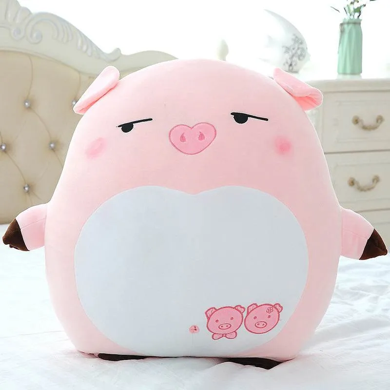 Chonky Cuddly Moody Piggy Plush