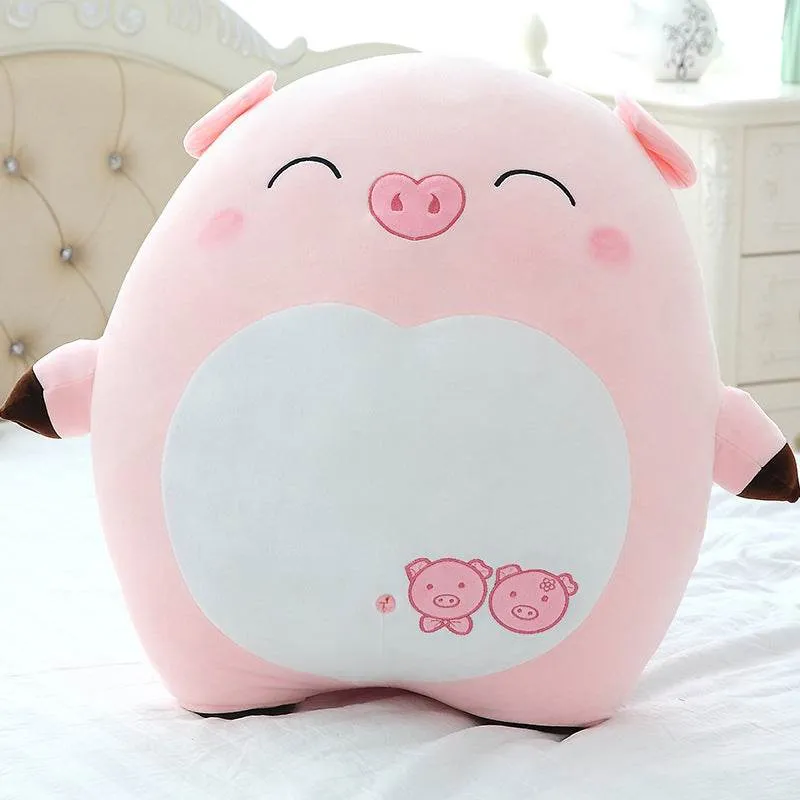 Chonky Cuddly Moody Piggy Plush