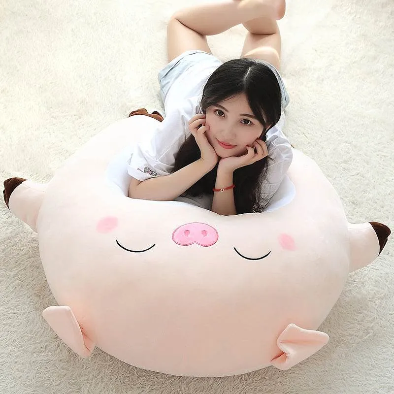 Chonky Cuddly Moody Piggy Plush