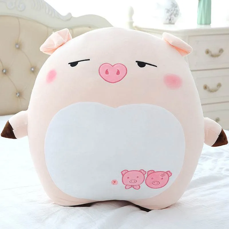Chonky Cuddly Moody Piggy Plush