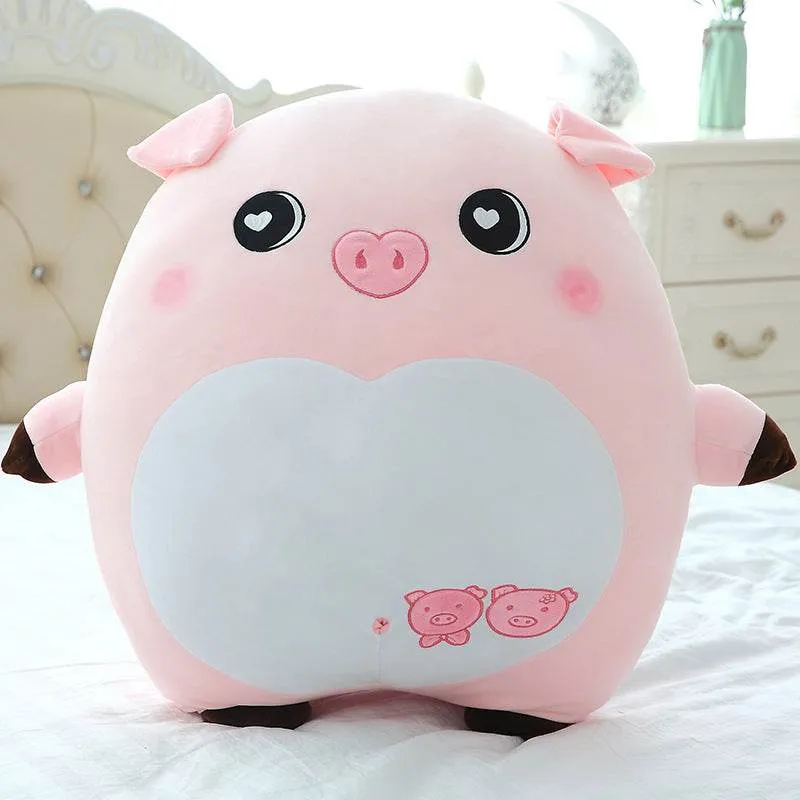 Chonky Cuddly Moody Piggy Plush