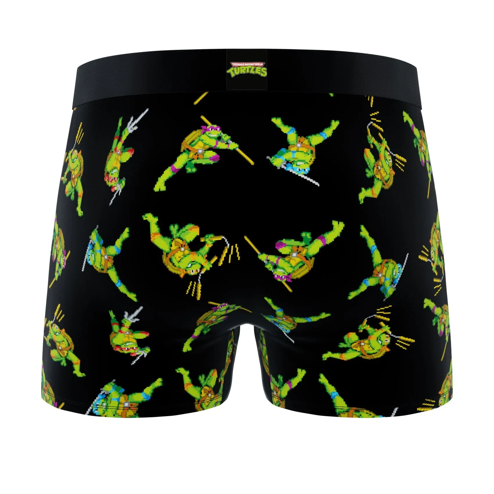 CRAZYBOXER Ninja Turtles Pixel Men's Boxer Briefs
