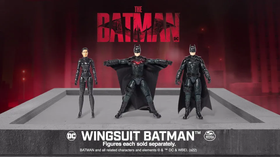 DC Comics Batman 12-inch Wingsuit Action Figure with Lights and Sounds