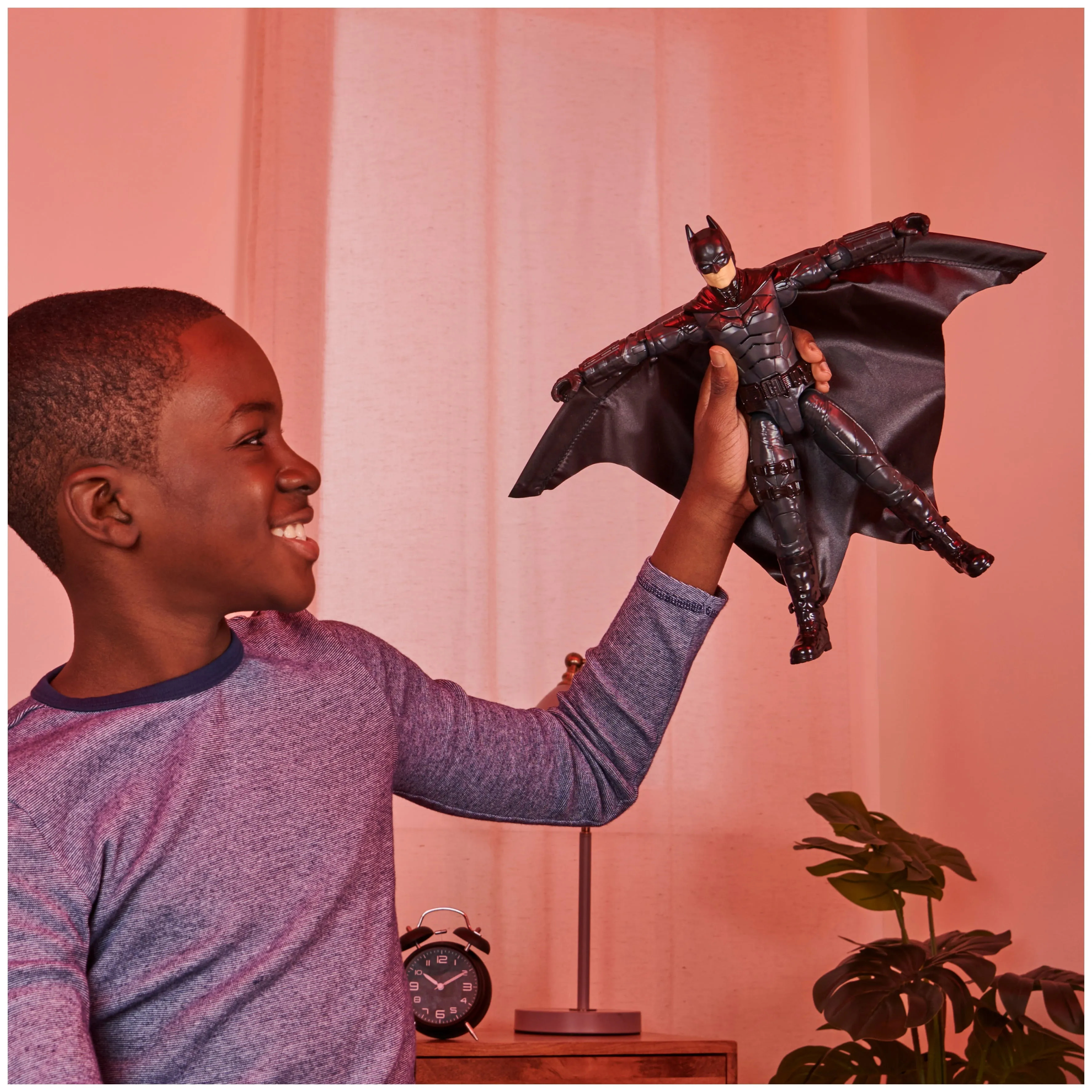 DC Comics Batman 12-inch Wingsuit Action Figure with Lights and Sounds