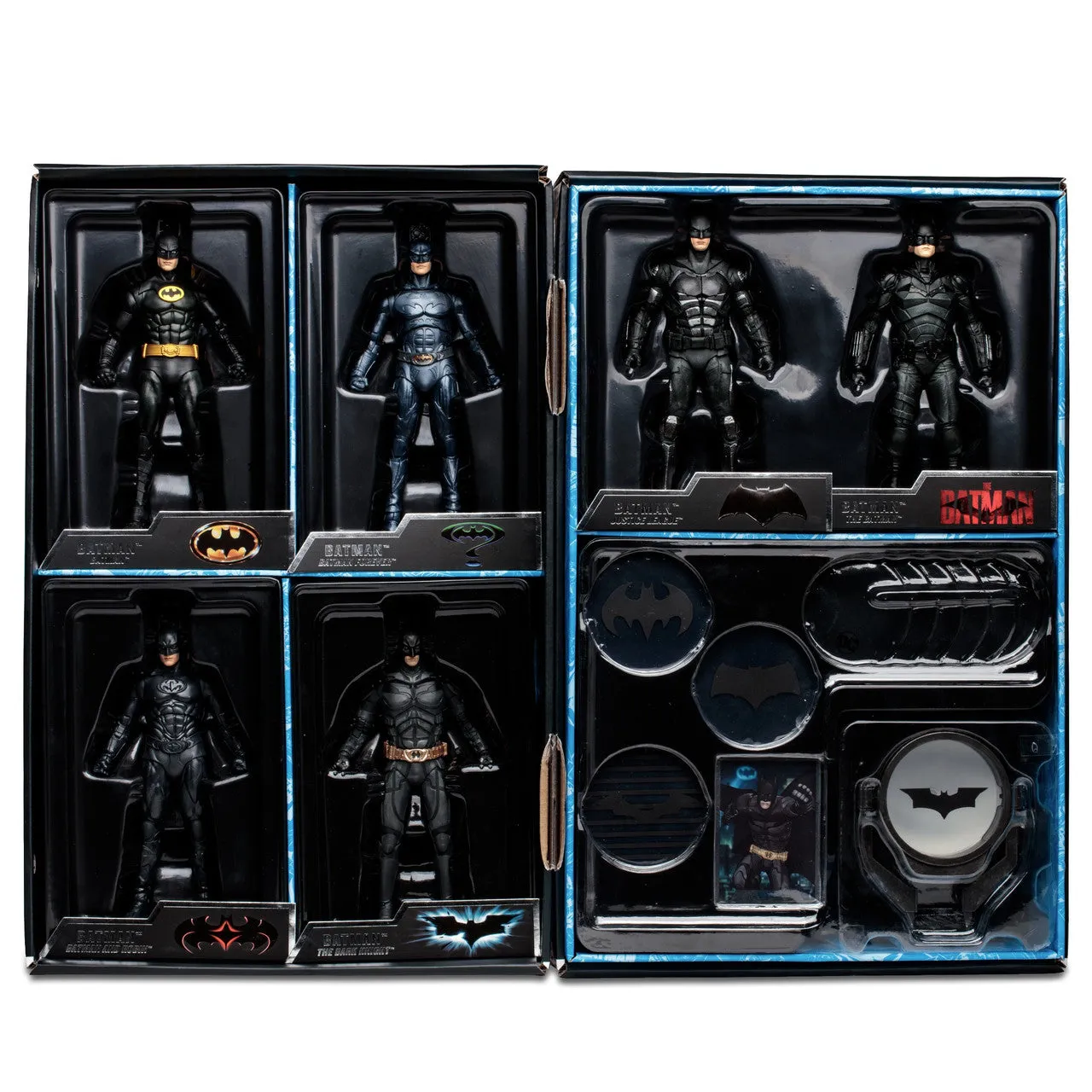 DC Multiverse Batman The Ultimate Movie Collection (WB 100 DC Multiverse) 6-Pack 7" Inch Scale Action Figure - McFarlane Toys *Import Stock*
