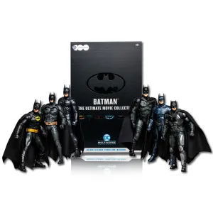 DC Multiverse Batman The Ultimate Movie Collection (WB 100 DC Multiverse) 6-Pack 7" Inch Scale Action Figure - McFarlane Toys *Import Stock*