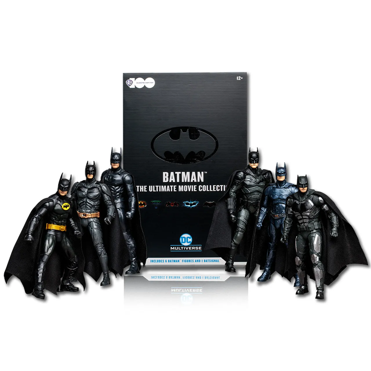 DC Multiverse Batman The Ultimate Movie Collection (WB 100 DC Multiverse) 6-Pack 7" Inch Scale Action Figure - McFarlane Toys *Import Stock*