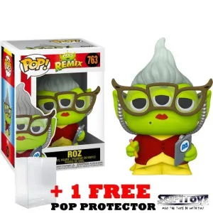 Disney Pixar : Toy Story - Alien Remix in Monster Inc. Roz Outfit #763 Pop Vinyl Funko