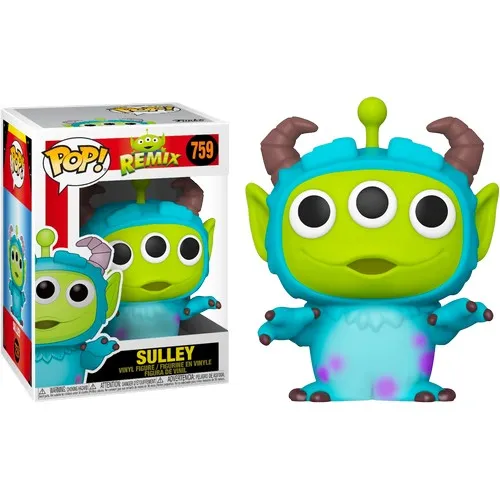 Disney Pixar : Toy Story - Alien Remix in Monster Inc. Sulley Outfit #759 Pop Vinyl Funko