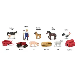 Down On The Farm Toob Mini Figures Safari Ltd