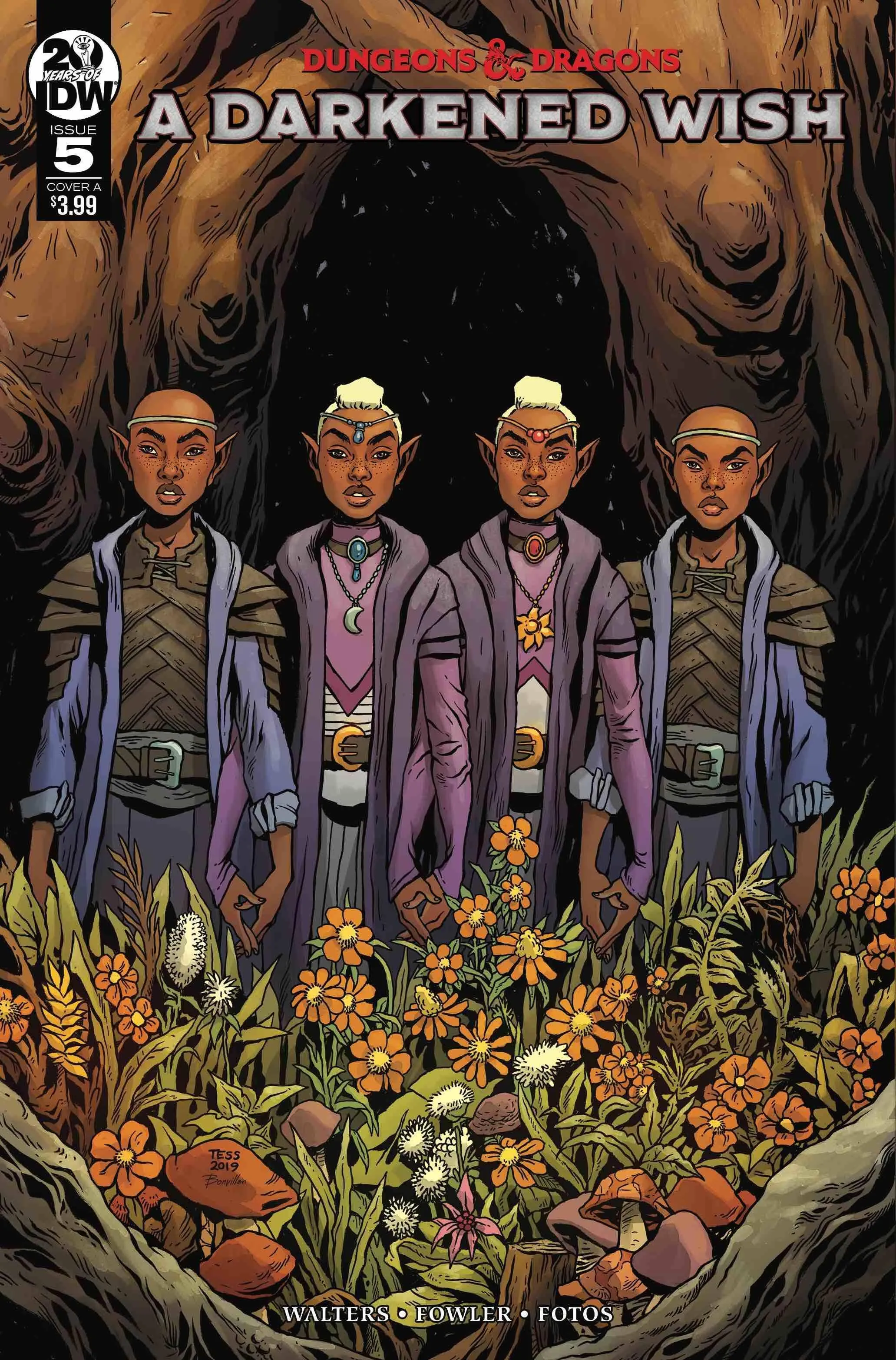 DUNGEONS & DRAGONS A DARKENED WISH #5 CVR A FOWLER