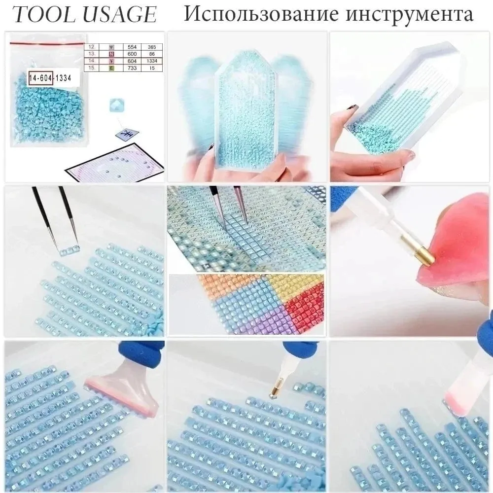 Enchanted Potion Shelf Diamond Painting Kit