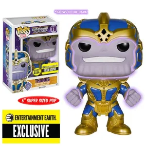 Funko POP! Heroes: Marvel's Guardians of the Galaxy - Thanos Glow-in-the-Dark Entertianment Earth Exclusive