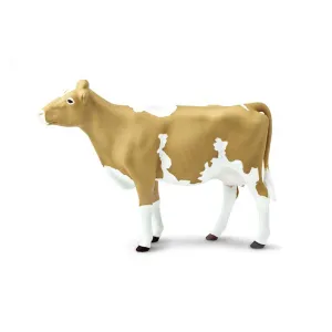 Guernsey Cow Wild Safari Farm Figure Safari Ltd