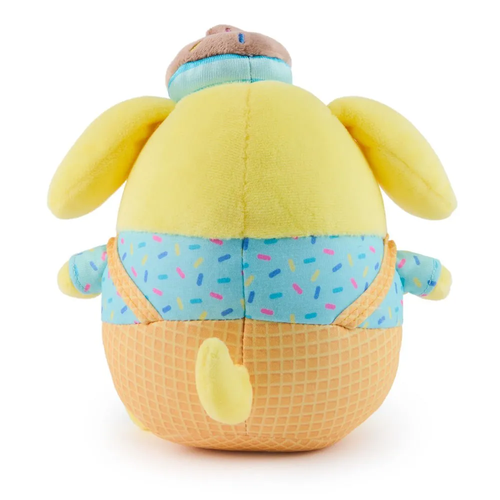 GUND Sanrio Hello Kitty and Friends Pompompurin Ice Cream Plush