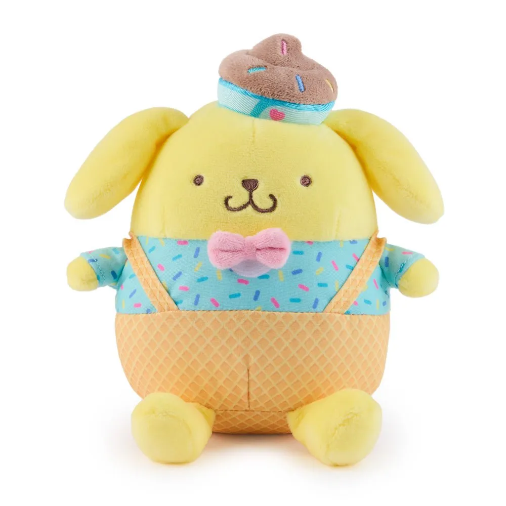 GUND Sanrio Hello Kitty and Friends Pompompurin Ice Cream Plush