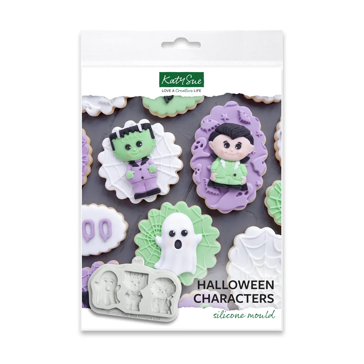 Halloween Characters Silicone Mould