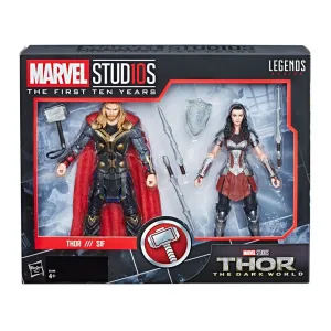 HASBRO - Marvel - The First Ten Years Thor & Sif the Dark World