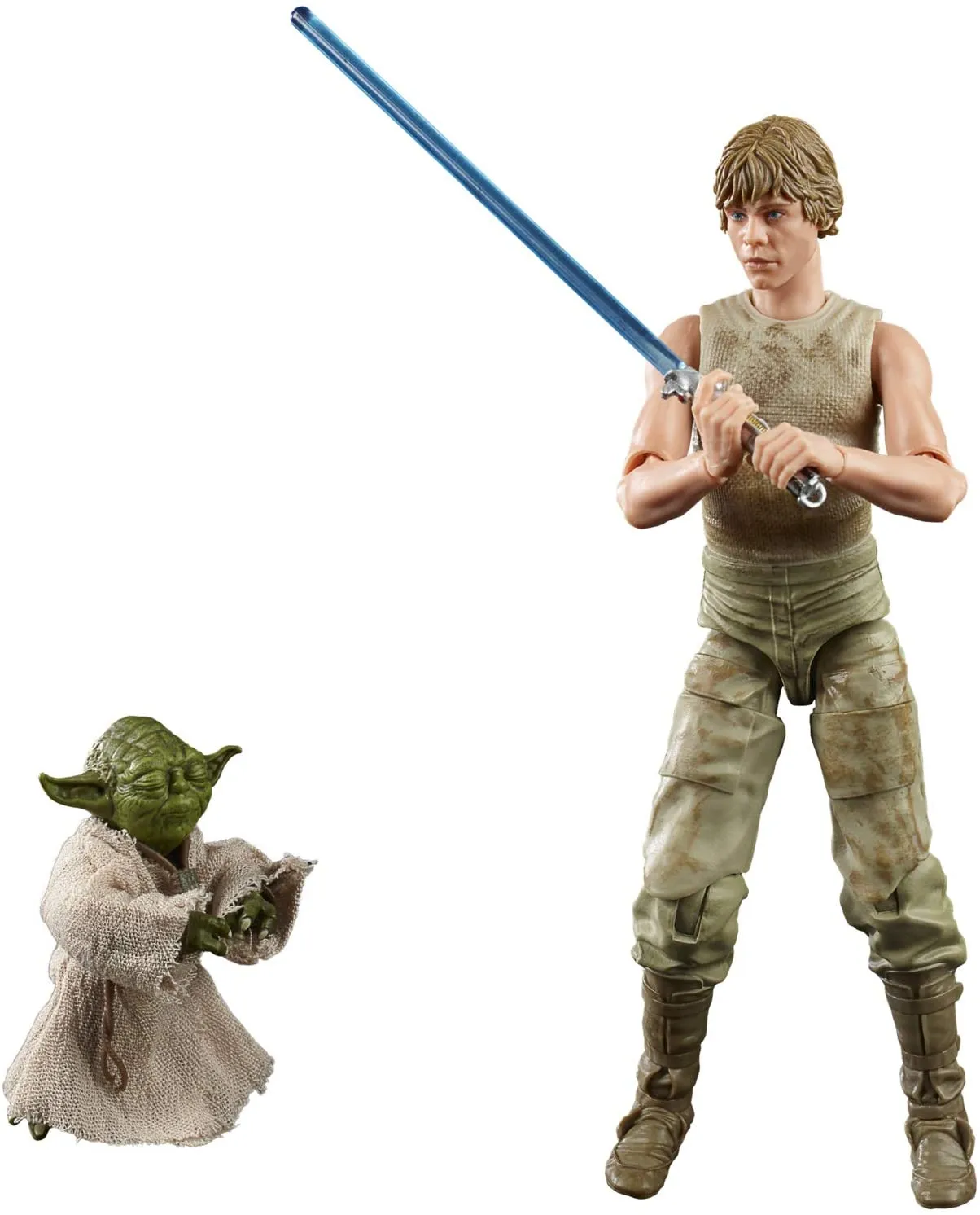 Hasbro Star Wars Black Series 40th Anniversary Empire Strikes Back Jedi Training Luke and Yoda Action Figure