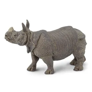 Indian Rhino Wild Safari Animal Figure Safari Ltd
