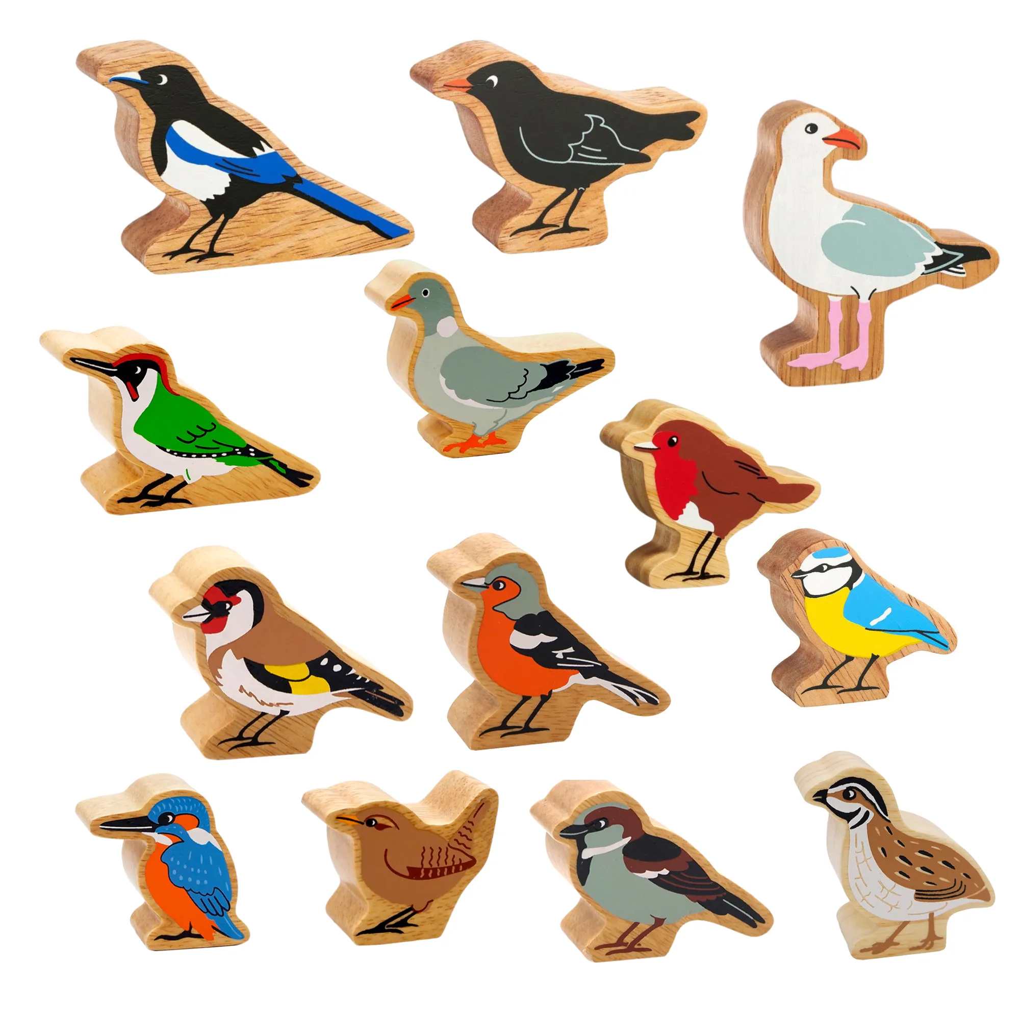 Lanka Kade British Birds Play Figures Bundle