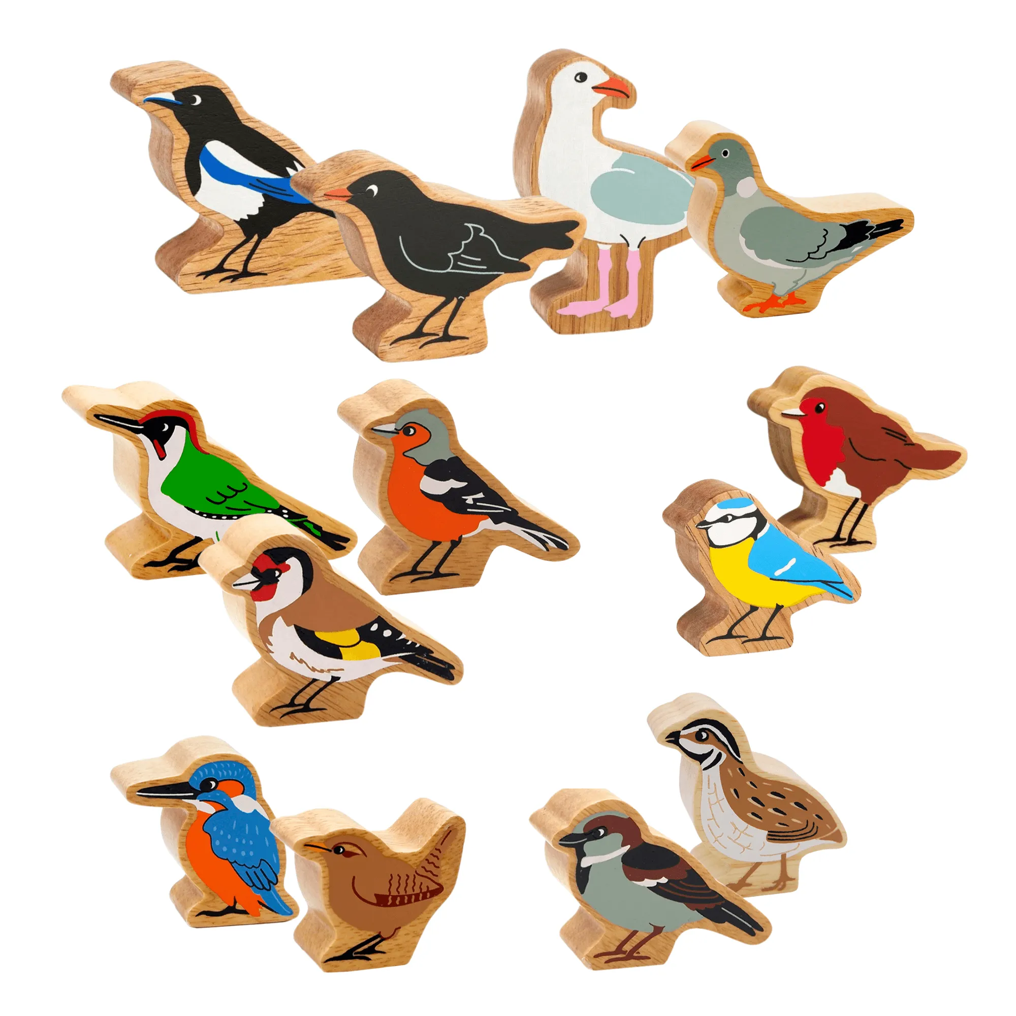Lanka Kade British Birds Play Figures Bundle