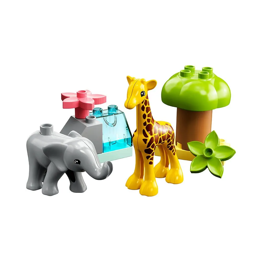 LEGO DUPLO Wild Animals of Africa 10971 Building Toy (10 Pieces)