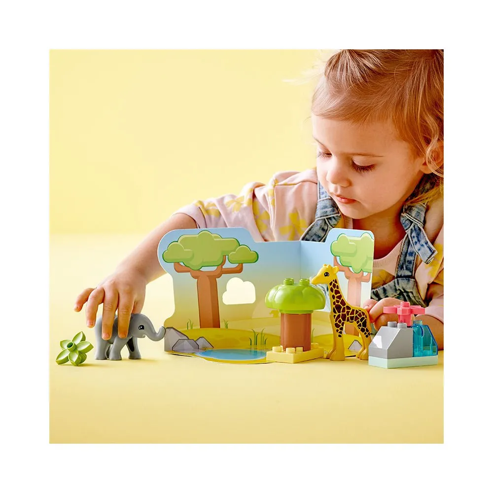 LEGO DUPLO Wild Animals of Africa 10971 Building Toy (10 Pieces)