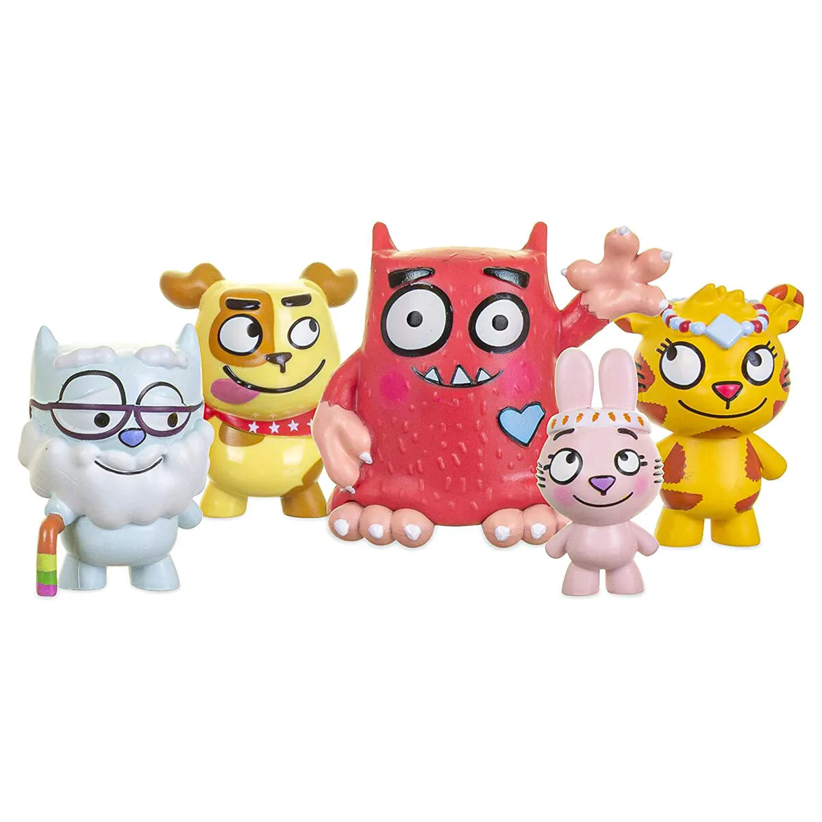 Love Monster Fluffytown Friends Figurine Pack