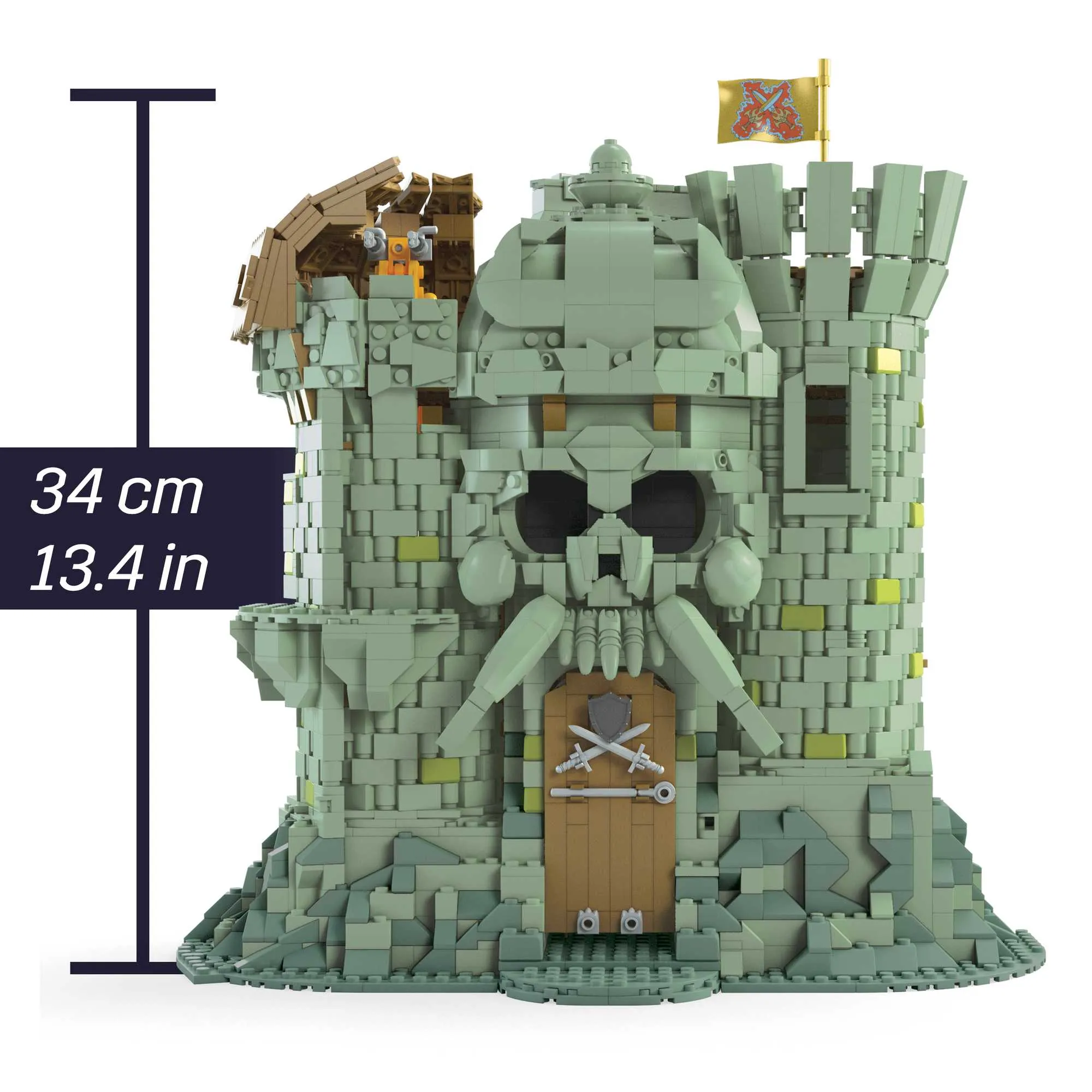 MEGA Masters Of The Universe Castle Grayskull Collectors Building Kit (3508 Pieces)