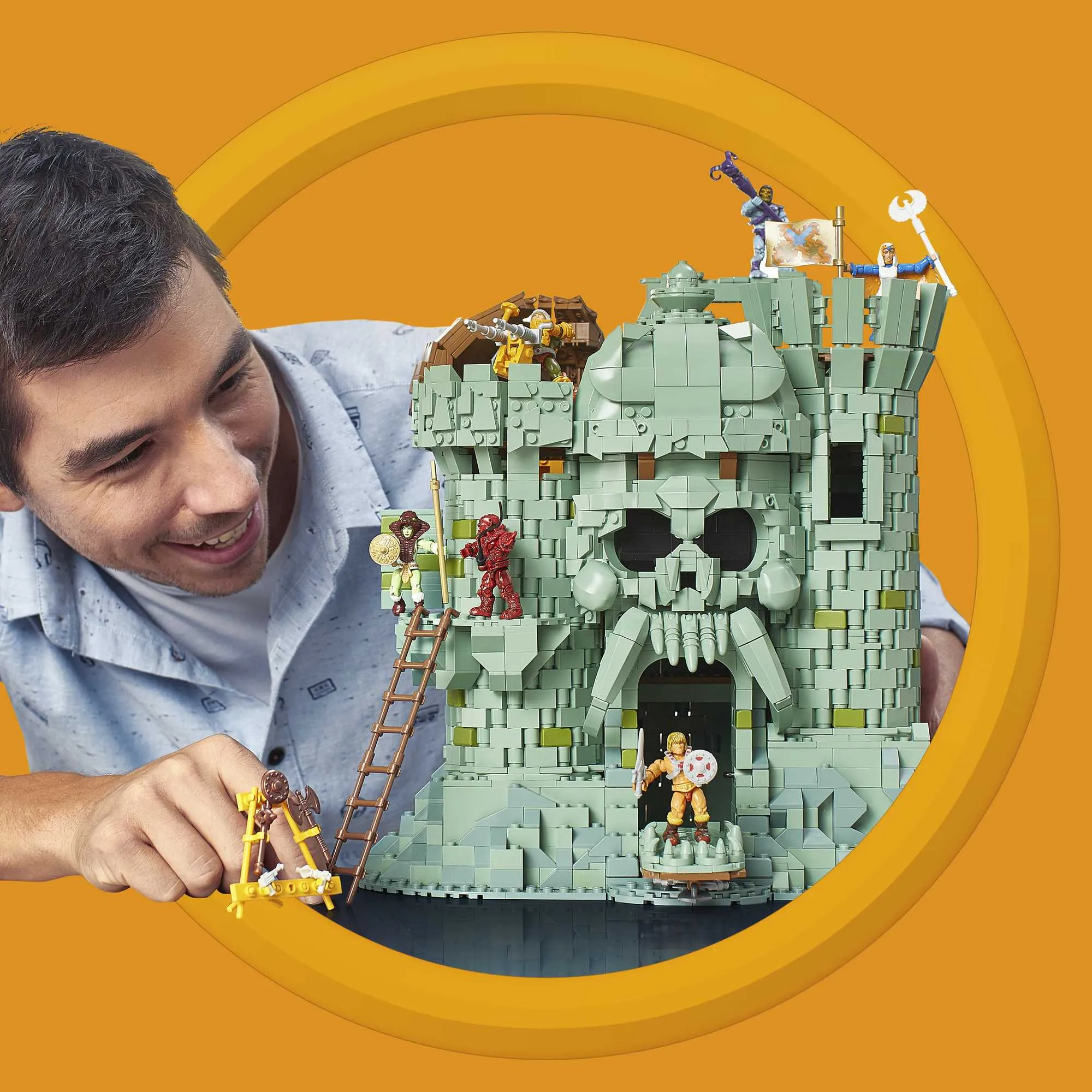 MEGA Masters Of The Universe Castle Grayskull Collectors Building Kit (3508 Pieces)