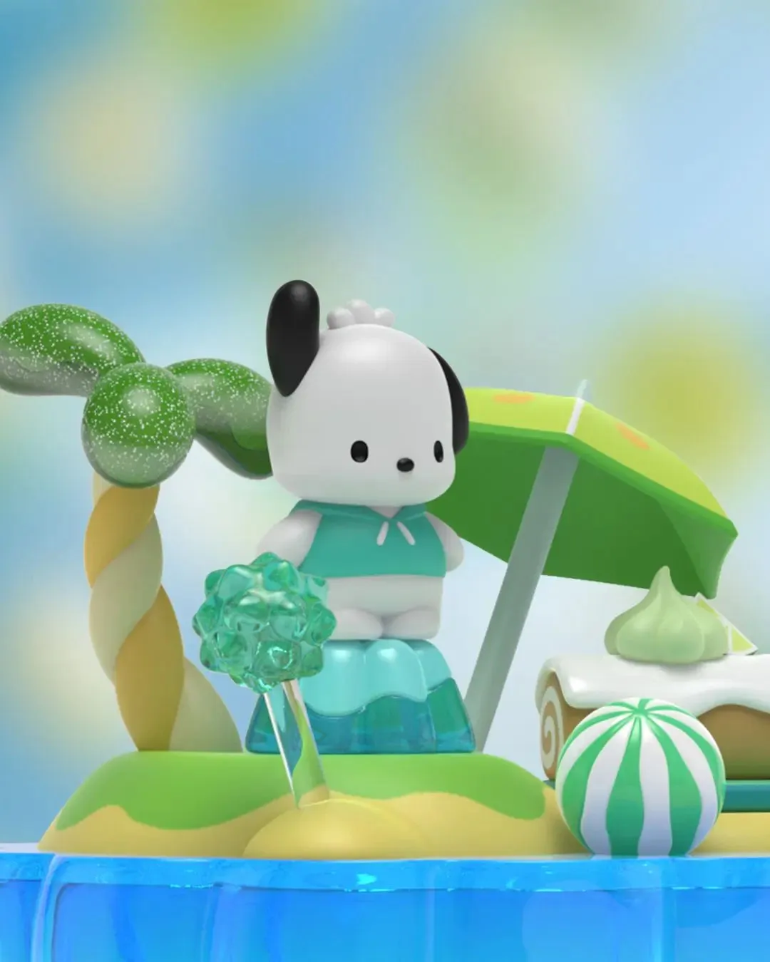 Mighty Jaxx Sanrio Characters Kandyland Diorama Figures
