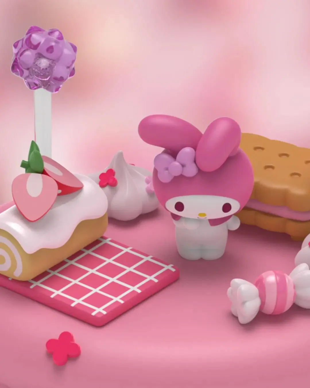 Mighty Jaxx Sanrio Characters Kandyland Diorama Figures