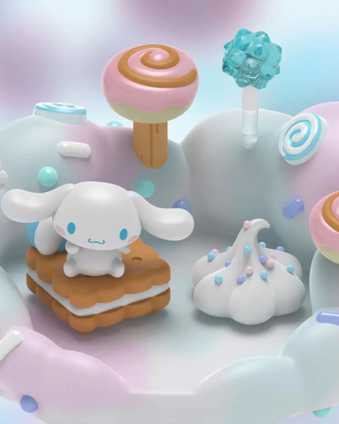 Mighty Jaxx Sanrio Characters Kandyland Diorama Figures