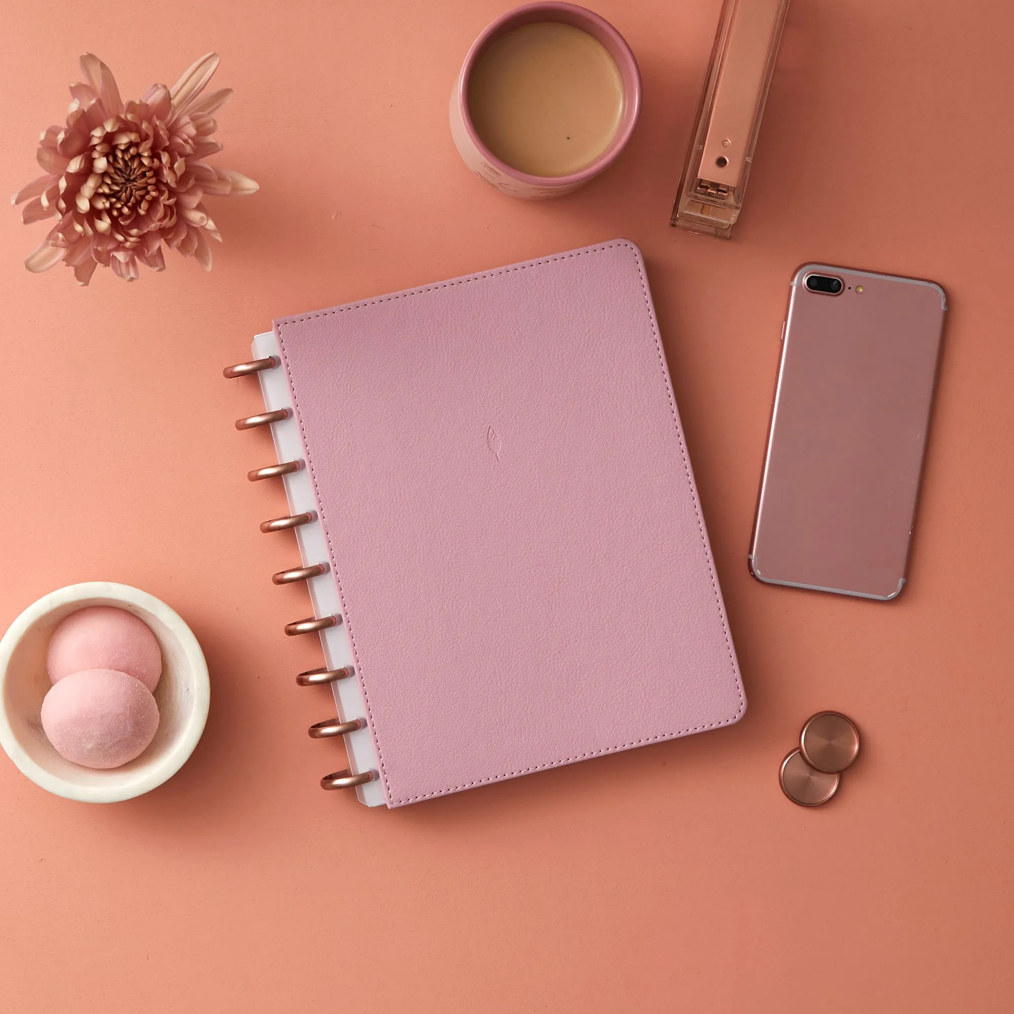 Mochi Pink - Vegan Leather Cover
