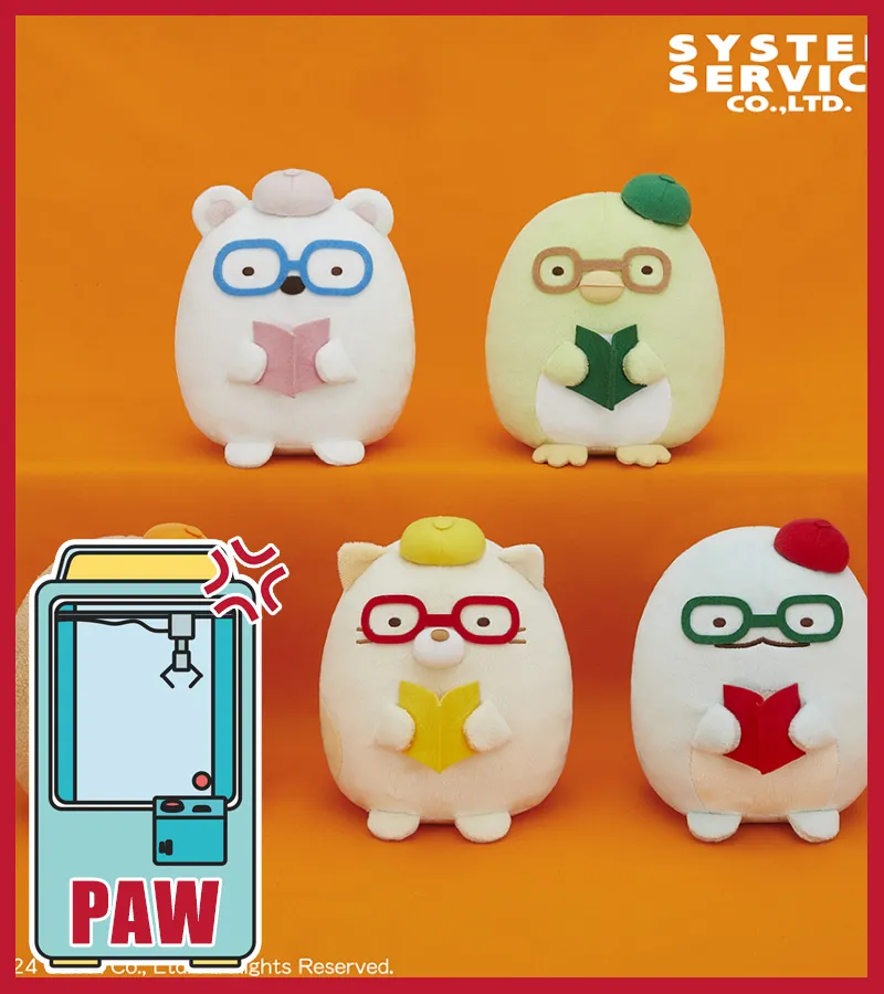 🕹️Paw Game - Sumikko Gurashi Dessert Roll Plushies - Too Cute to Eat (4 Designs)