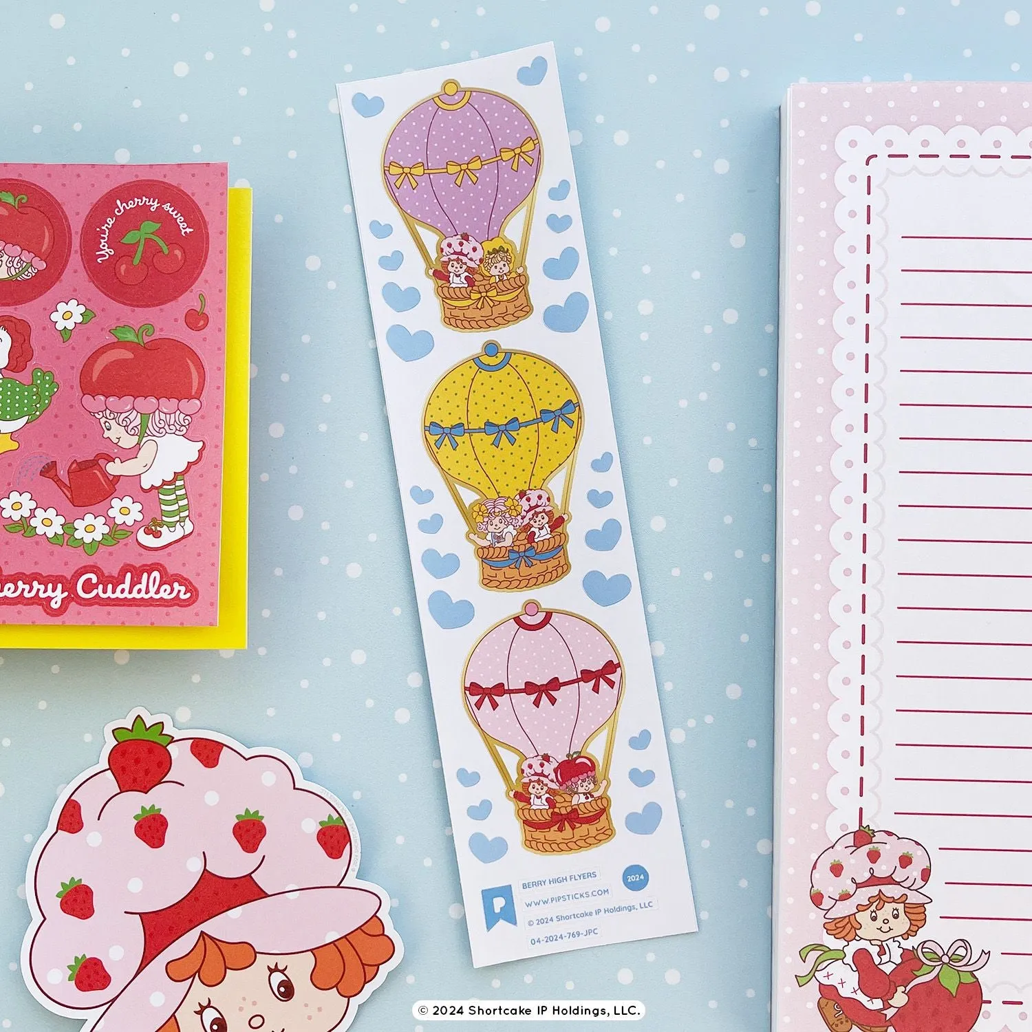 Pipsticks   Strawberry Shortcake Sweet Stationery Box