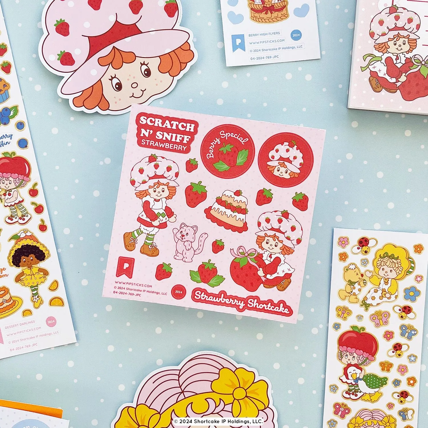 Pipsticks   Strawberry Shortcake Sweet Stationery Box