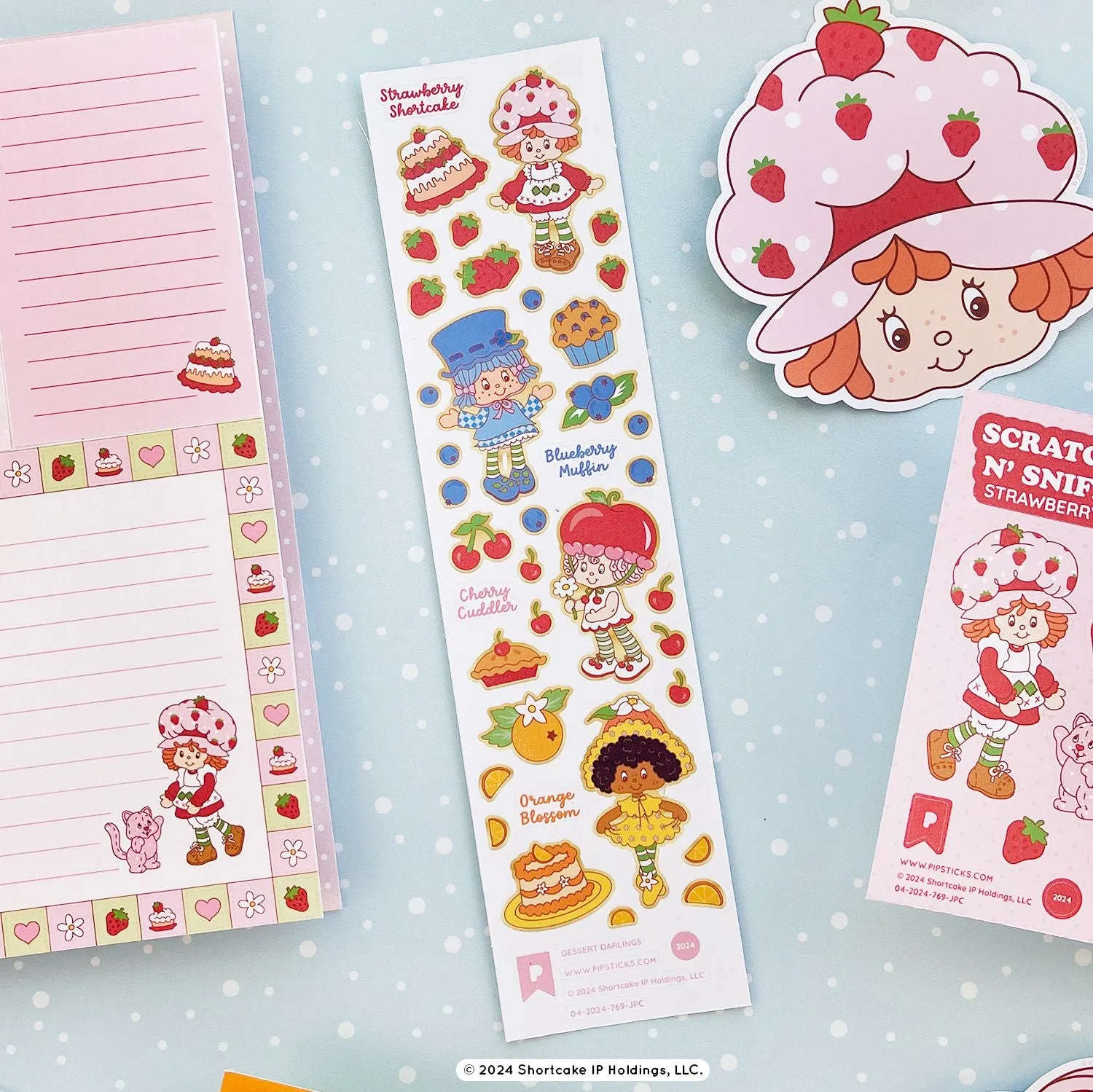 Pipsticks   Strawberry Shortcake Sweet Stationery Box