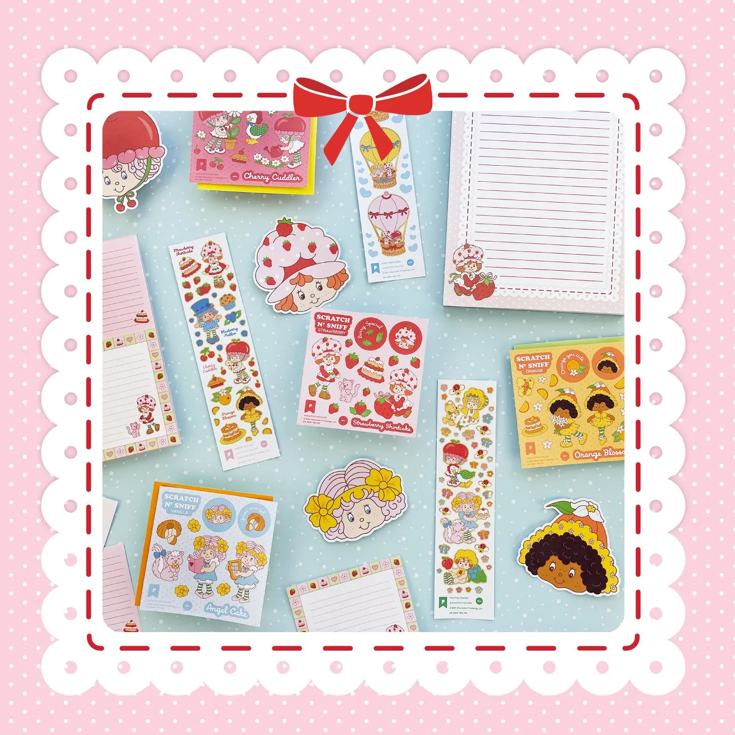 Pipsticks   Strawberry Shortcake Sweet Stationery Box