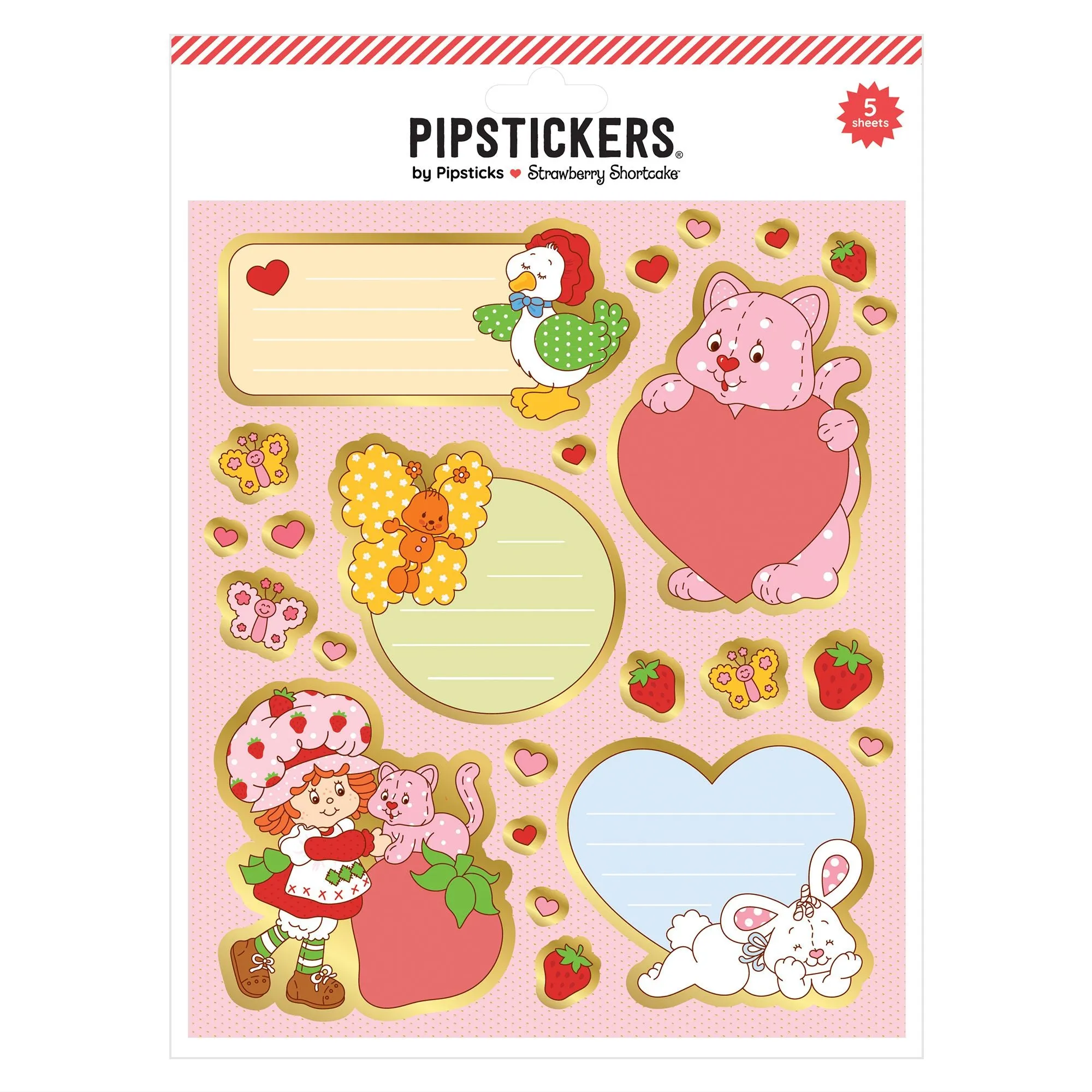 Pipsticks   Strawberry Shortcake Sweet Stationery Box
