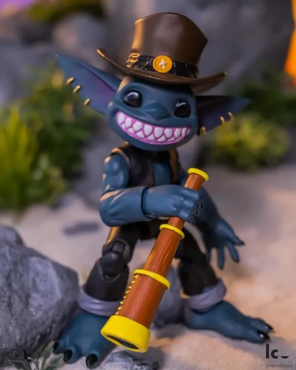 Plunderlings Captain Ash 1:12 Scale Action Figure