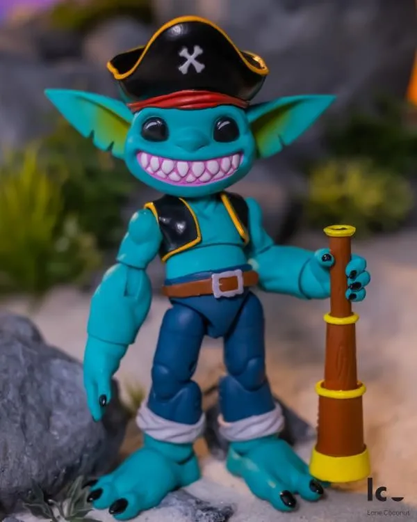 Plunderlings Captain Teel 1:12 Scale Action Figure