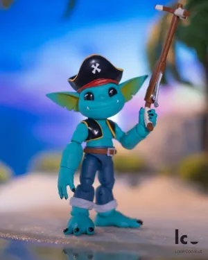 Plunderlings Captain Teel 1:12 Scale Action Figure