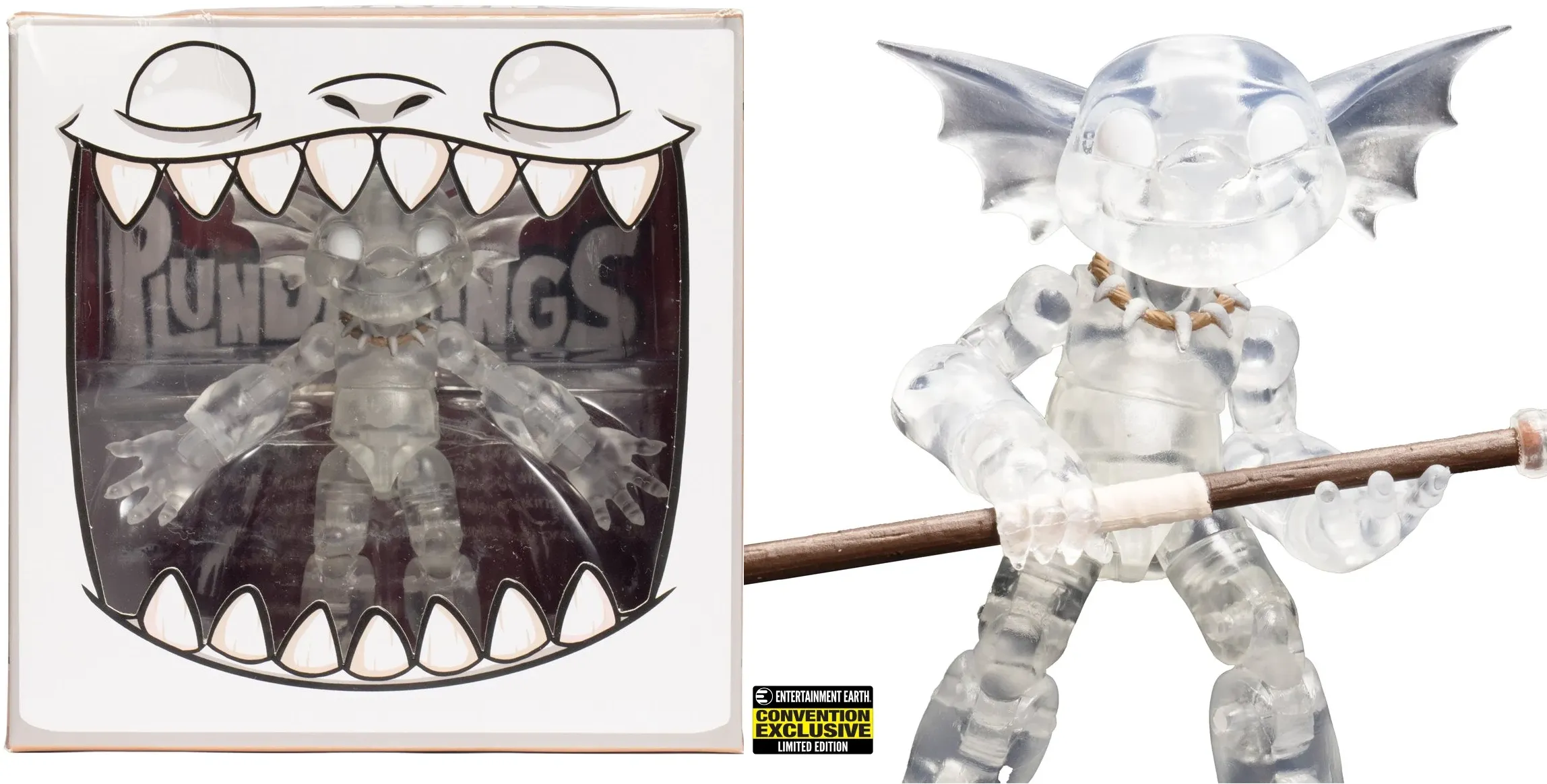 Plunderlings Drench Arctic Clear Variant 1:12 Scale Action Figure - SDCC Convention Exclusive